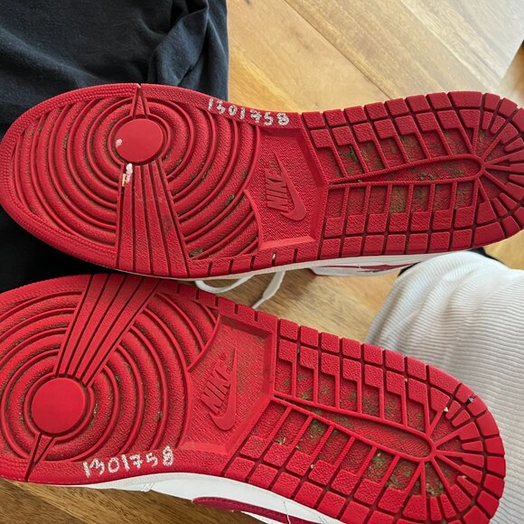 Nike Air Jordan 1 White Gym Red - Picture 4 of 7